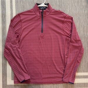 Greyson Red Quarter-Zip Jacket
